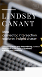 Mobile Screenshot of lindseycanant.com